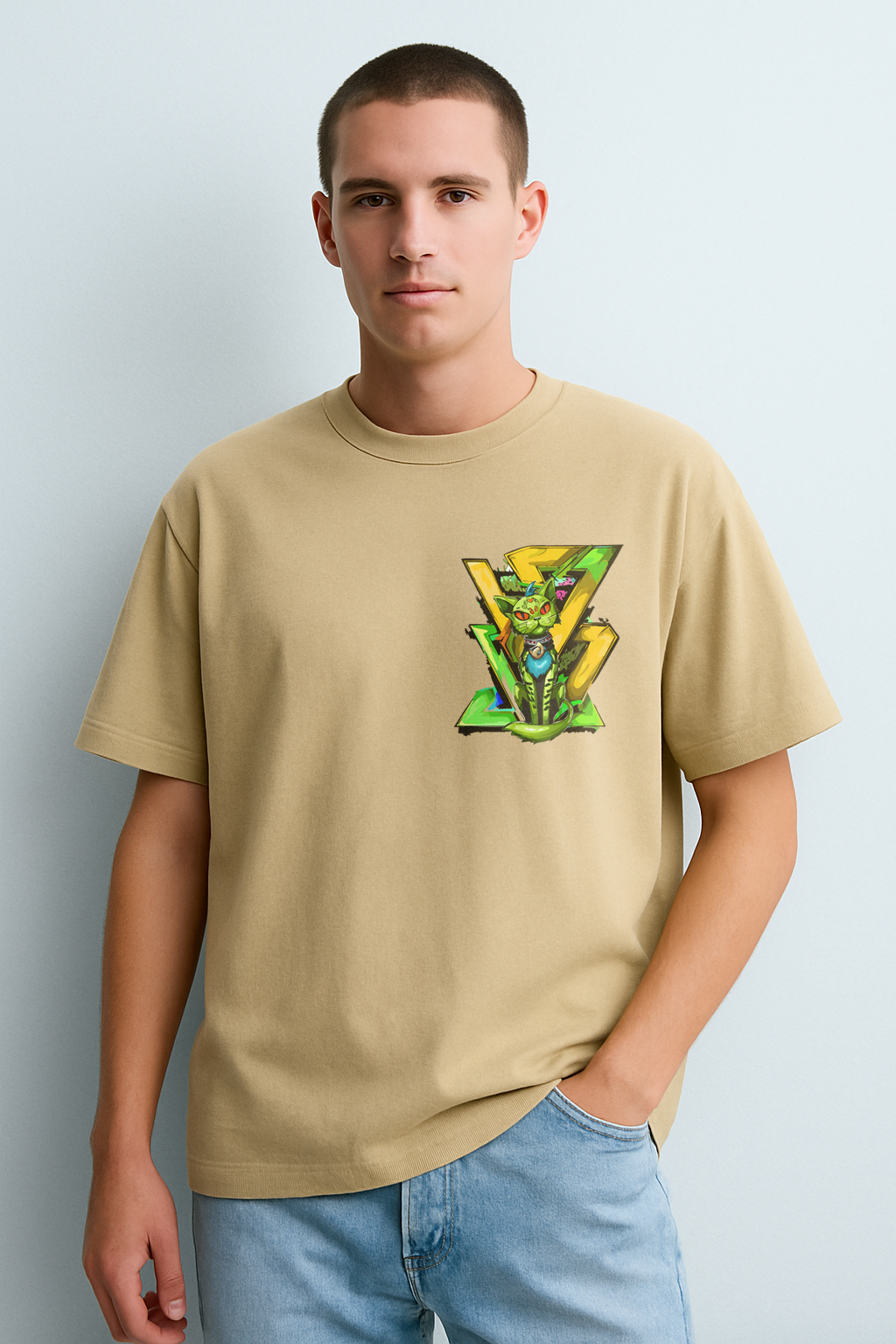 Baskili Tshirt (Kopya)