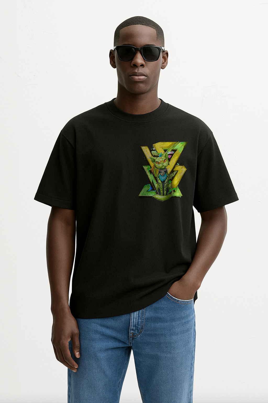 Baskili Tshirt (Kopya)