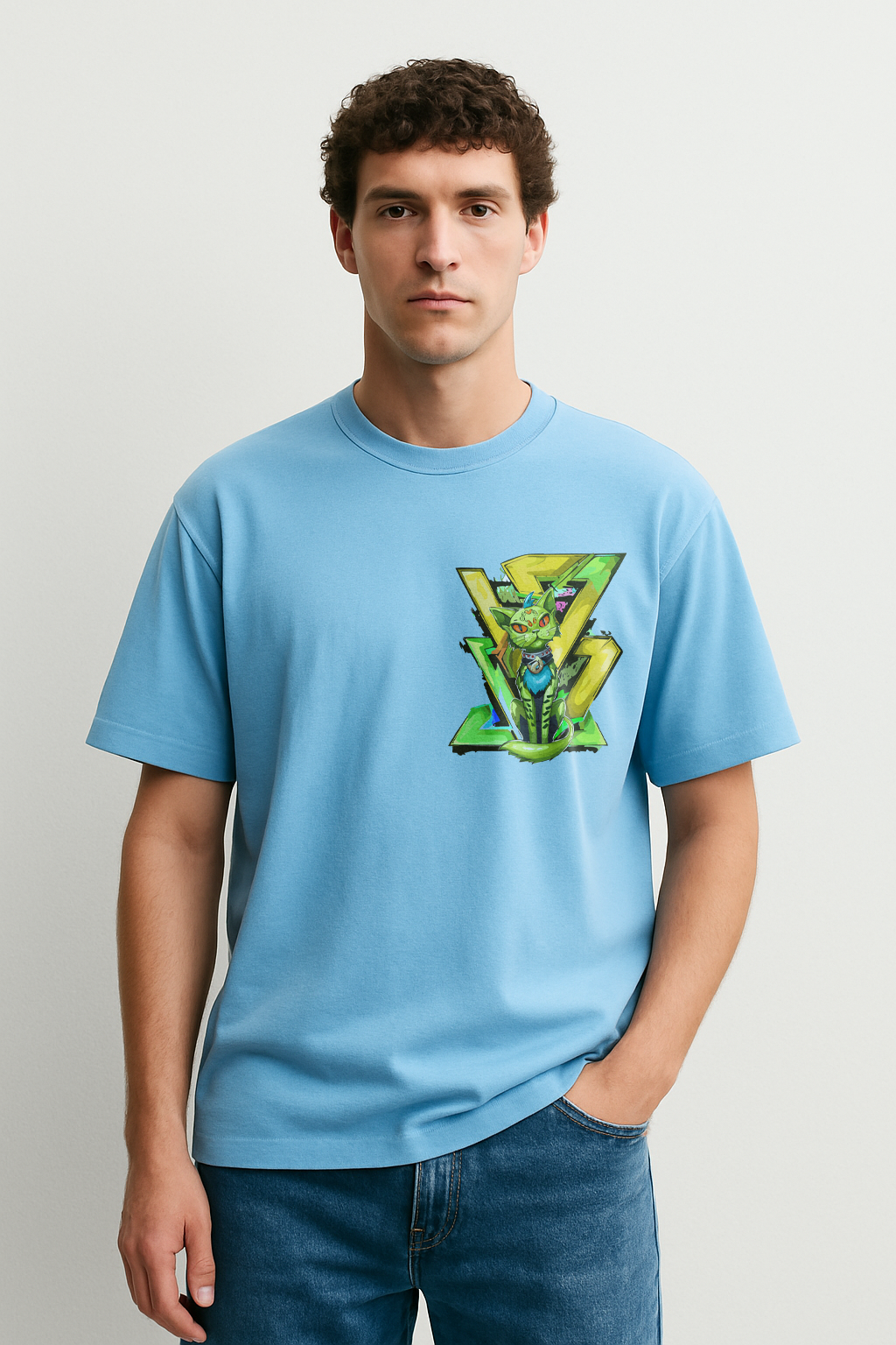 Baskili Tshirt (Kopya)